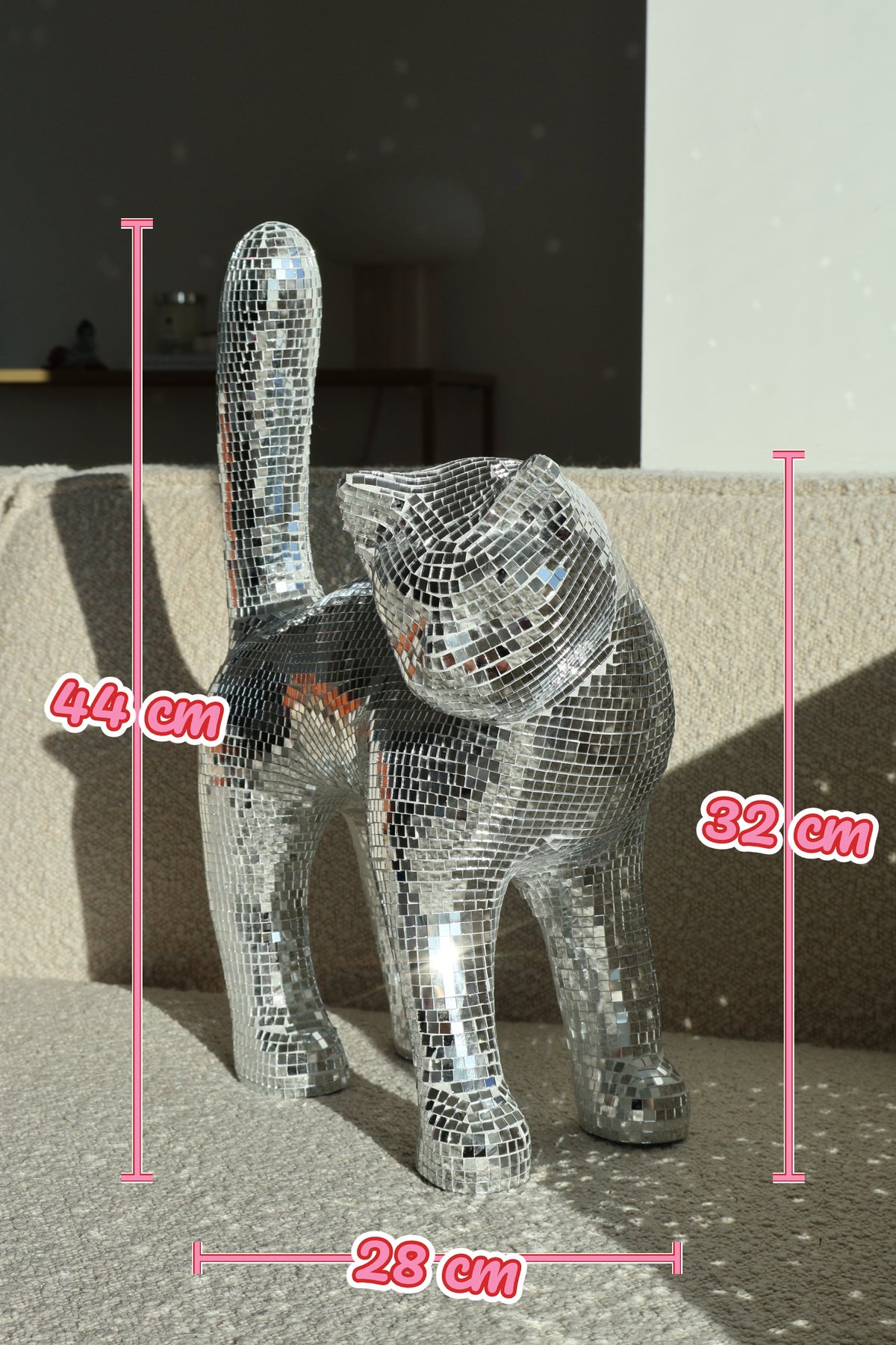 PRE-ORDER Disco Cat Medium (Ziggy Stardust)